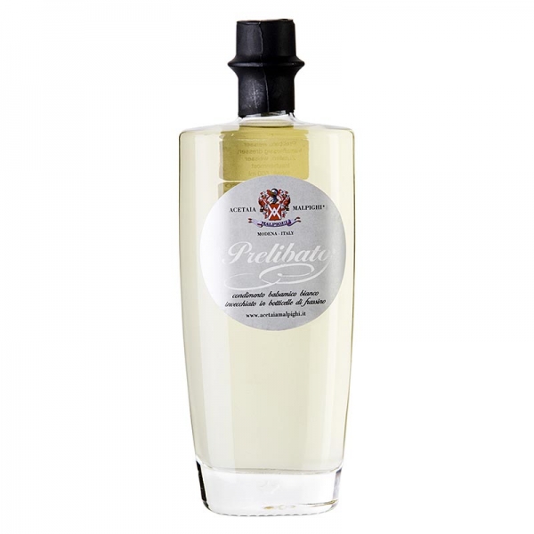 Prelibato, Balsamico Bianco Condiment, 5 Jahre, Eschenholzfass, Malpighi, 500 ml