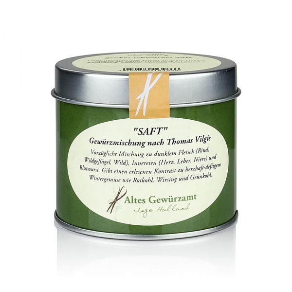 Thomas Vilgis "Saft" , Gewürzmischung, Altes Gewürzamt, 70g