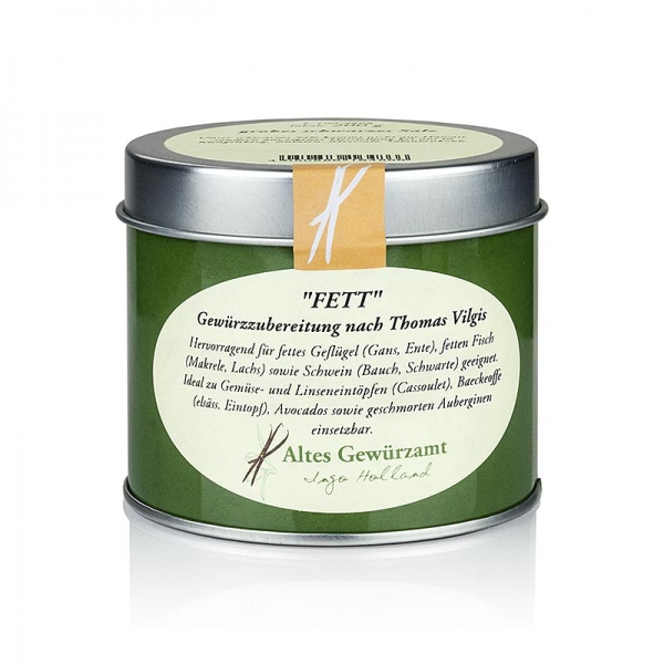Gewürzmischung nach Thomas Vilgis "Fett" 80g Altes Gewürzamt, 80g
