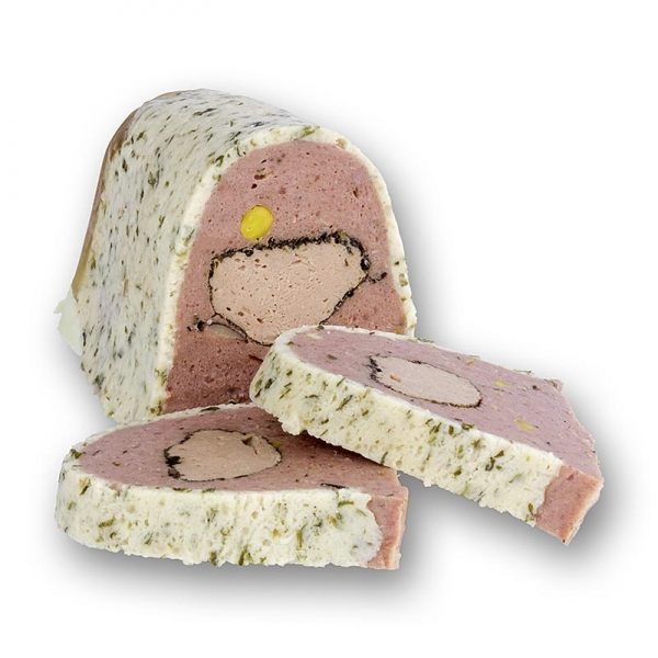 Reh Terrine, mit Trüffel und Gänseleber, TK, 500g