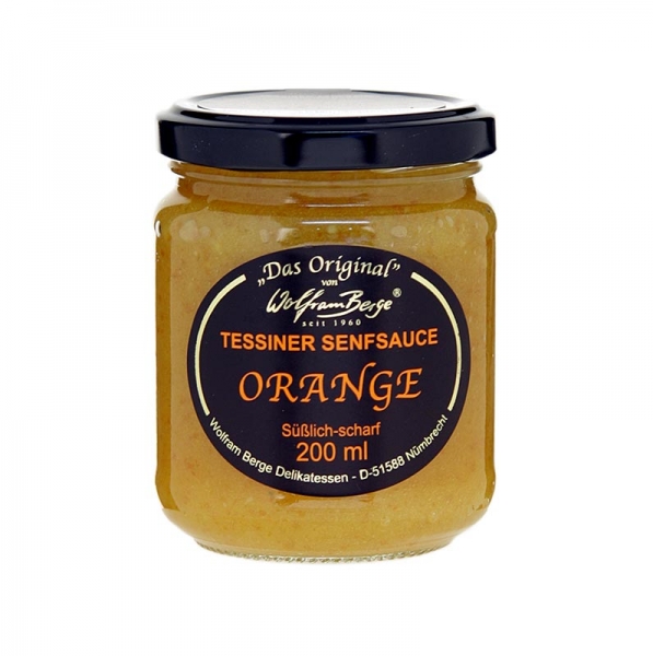 Original Tessiner Orangen-Senf-Sauce, 200 ml