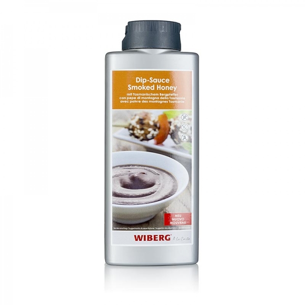 WIBERG Dip Sauce Smoked Honey, fruchtig-rauchig mit Honignote, 850g