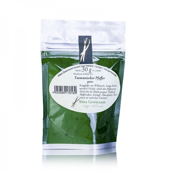 Tasmanischer Pfeffer, ganz, Altes Gewürzamt, 25g
