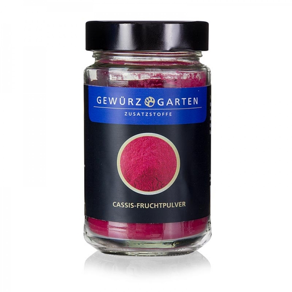 Gewürzgarten Cassis Fruchtpulver, 120g