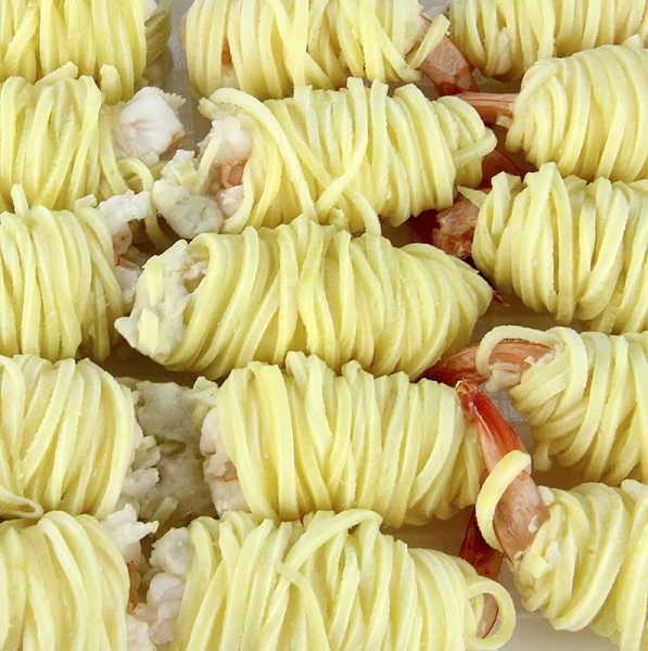 Asia Fingerfood Potato Shrimps, TK, 1 kg, 40 x 25g