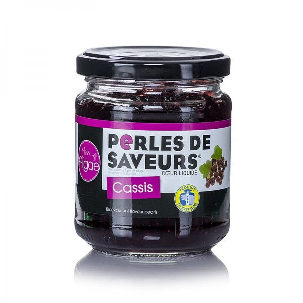 Fruchtkaviar "Cassis", Perlgrösse 5mm, Sphären, Les Perles, 200g