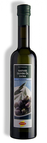 Wiberg Natives Olivenöl Extra, kaltgepresst, Peleponnes, 500 ml