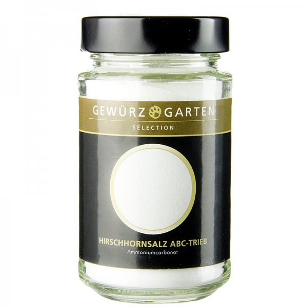 Gewürzgarten Hirschhornsalz - ABC-Trieb, Ammoniumcarbonat, Magnesiumcarbonat, 200g