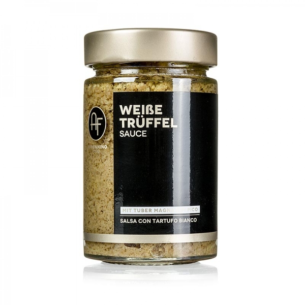 Trüffelsauce (SALSA Tartufata), mit weißen Trüffeln (Tuber magnatum), Appennino, 180g