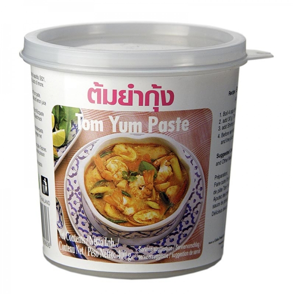 Tom Yum Paste, scharf und sauer für Suppen, 400g