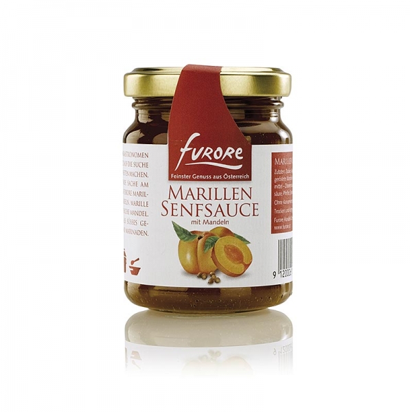 Furore - Marillen-Senf-Sauce, mit Mandeln, 180g