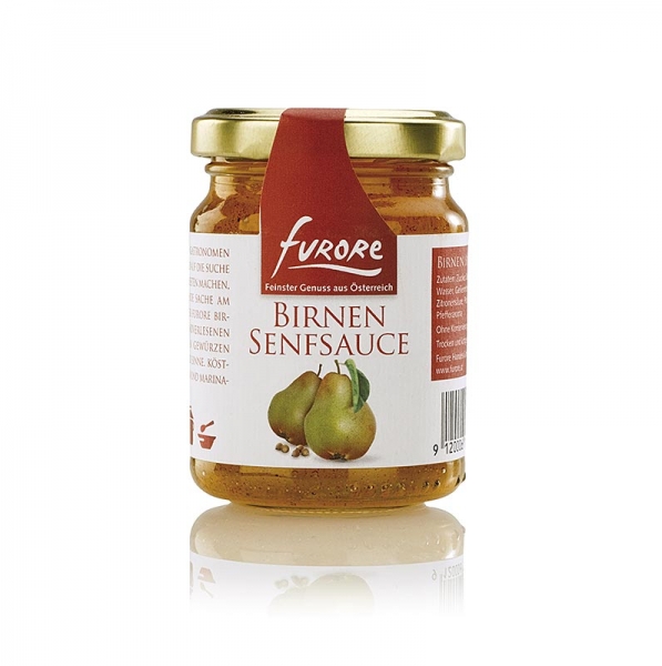 Furore - Birnen-Senf-Sauce, mit Stücken, 180g