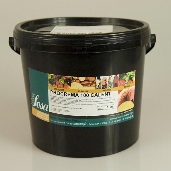 Pro Crema 100 heiß, Stabilisator für Eiscreme, 3 kg