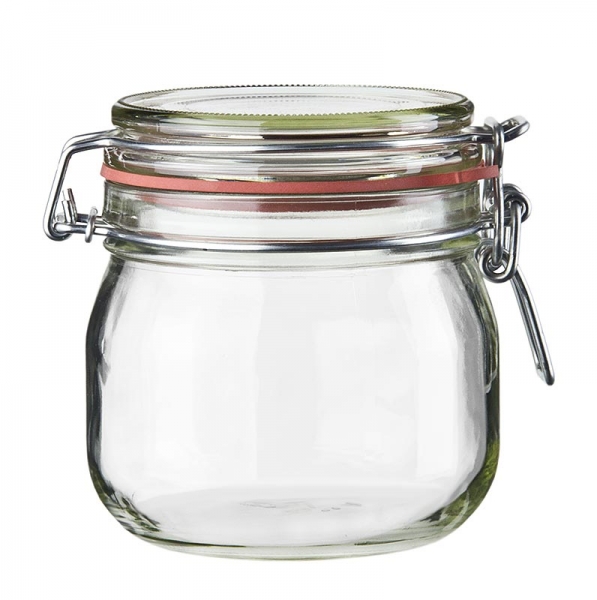 Drahtbügelglas - Bocal 634 ml, rund, 1 St