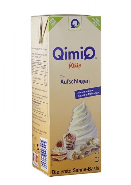 QimiQ Whip Natur, zum Aufschlagen für süße & pikante Cremes, 19% Fett, 1 kg