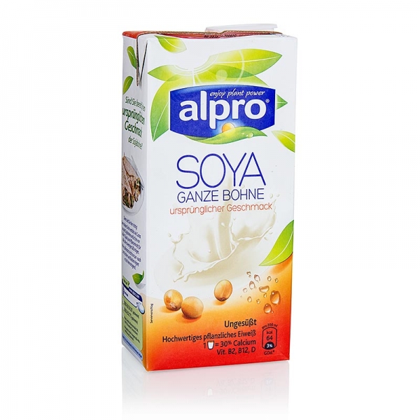 Sojamilch (Sojadrink), ungezuckert, alpro, 1 l