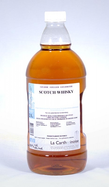 Scotch Whisky, 50% vol., dickflüssig für Patisserie & Eisherstellung, 2 l