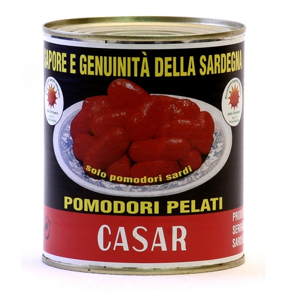 Geschälte Tomaten, ganz, Sardinien, 800g