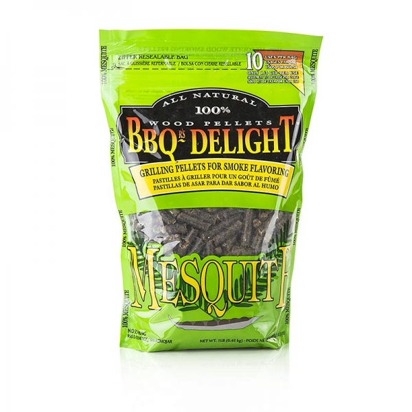 Grill BBQ - Räucherpellets aus Mesquiteholz, 450g