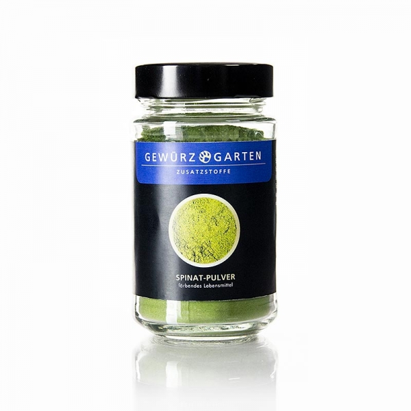 Gewürzgarten Spinatpulver, 80g, Glas, 80g