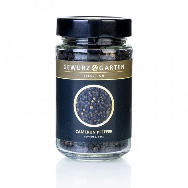 Gewürzgarten Camerun Pfeffer, schwarz, ganz, 125g