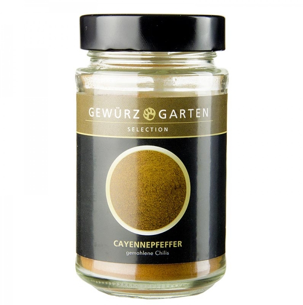 Gewürzgarten Cayenne Pfeffer, gemahlene Chilis, 110g