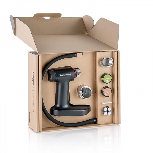 Räucherpistolen Kit - Smoking Gun, inkl. Sieb, Batterien & 2x Späne, Polyscience, 1 St