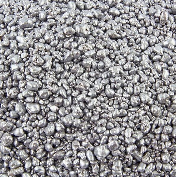 Knallbrause, silberfarben, mit Schoko-Ummantelung, Kipetti, 250g