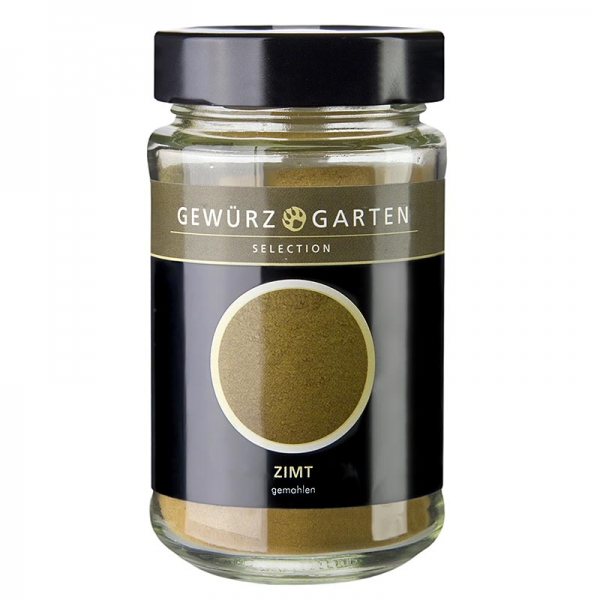 Gewürzgarten Zimt gemahlen 120g Glas (Cassia Zimt/ Herkunft Indonesien), 120g