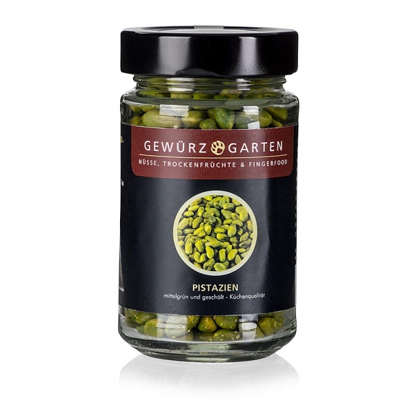 Gewürzgarten Pistazien, geschält, mittelgrün - Küchenqualität, 150g