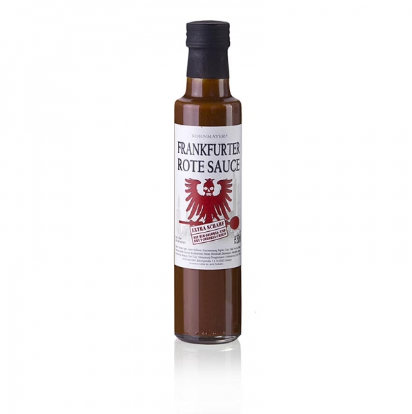Kornmayer - Frankfurter rote Sauce, extra scharfe Currysauce, 250 ml