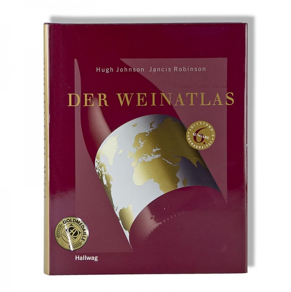 Der Weinatlas, Klassiker der Weinliteratur, von Jancis Robinson und Hugh Johnson, 1 St
