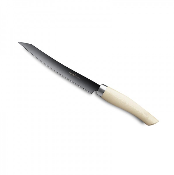 Nesmuk Janus 5.0 Slicer, 160mm, Edelstahlzwinge, Griff Micarta weiß, 1 St