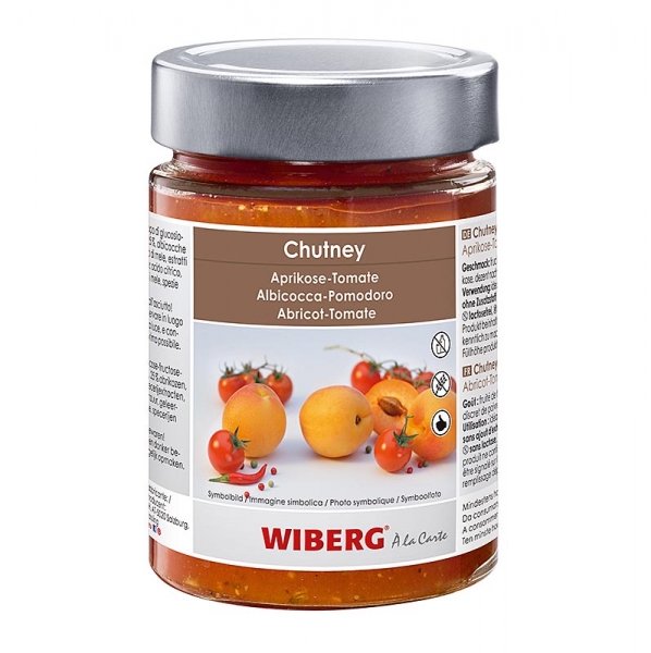 WIBERG Chutney Aprikose-Tomate, 390g