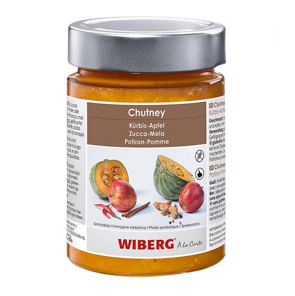 WIBERG Chutney Kürbis-Apfel, 390g