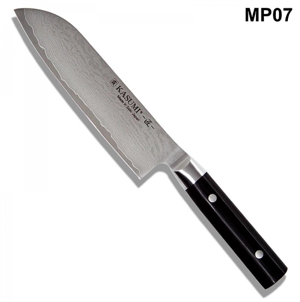 Kasumi MP-07 Masterpiece Damast Santoku, 18cm, 1 St