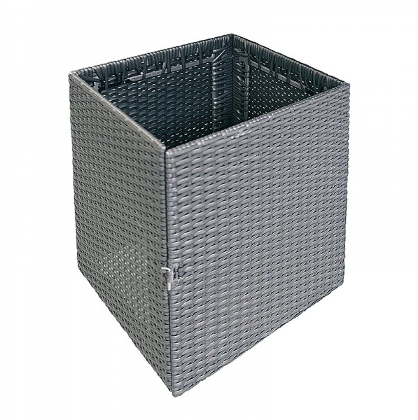 Outdoorchef-Zubehör- Abdeckkorb für Gasflasche, aus Poly-Rattan, 1 St