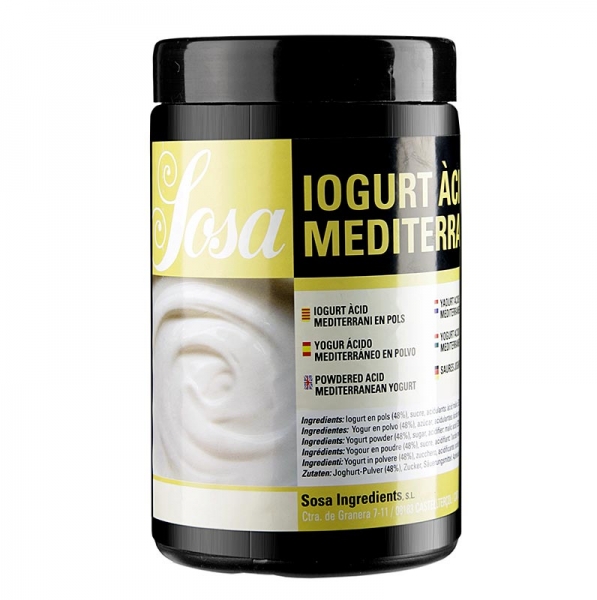 Pulver - Joghurt, mediterran säuerlich, 1 kg