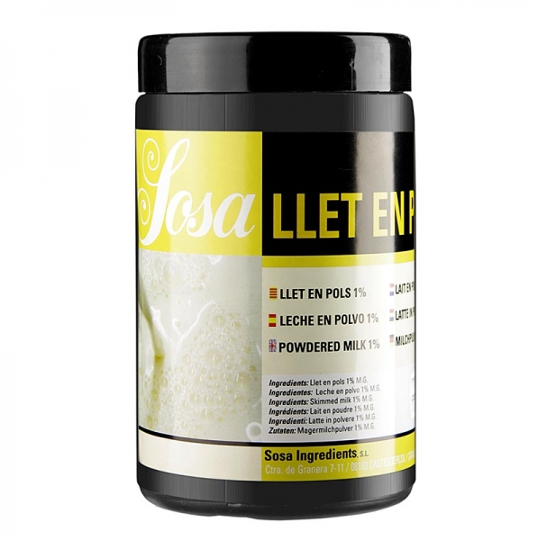 Pulver - Milch, 1% Fett, 500g