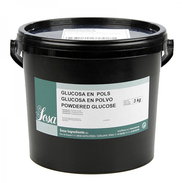 Glukose Pulver, 3 kg