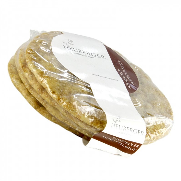 Heuberger Schüttelbrot, knuspriges Roggenmischfladenbrot, mit Kümmel und Fenchel, 200g