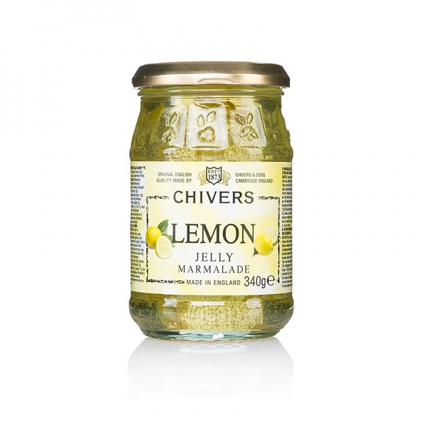 Lemon Marmelade - mit feingeschnittenen Zitronenschalen, Chivers, 340g