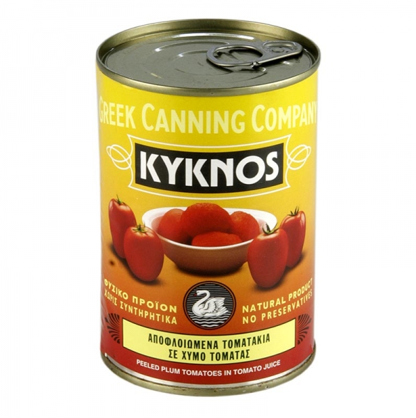 Geschälte Tomaten, ganz, Kyknos, Griechenland, 400g