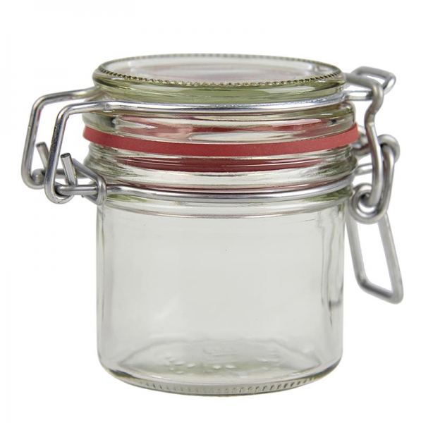 Drahtbügelglas - Terrine 100g, 135 ml, rund, 1 St