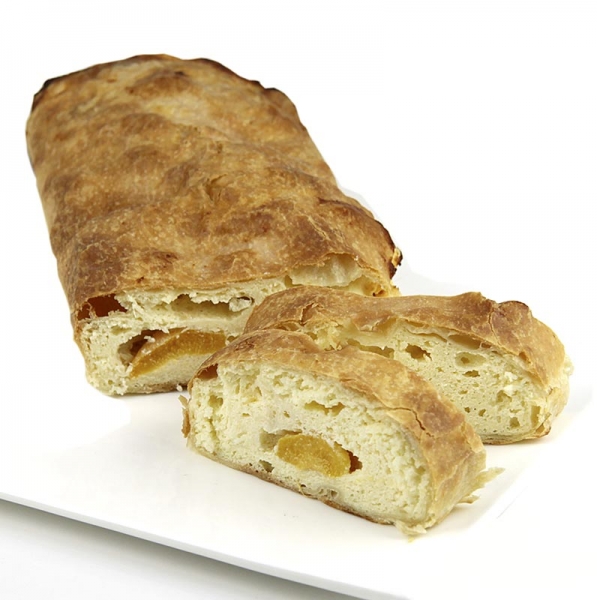 BOS FOOD Sweet Classics - Quark-/Topfen-Marillenstrudel, St à 30x15cm, TK, 2 kg, 2 x 1000g