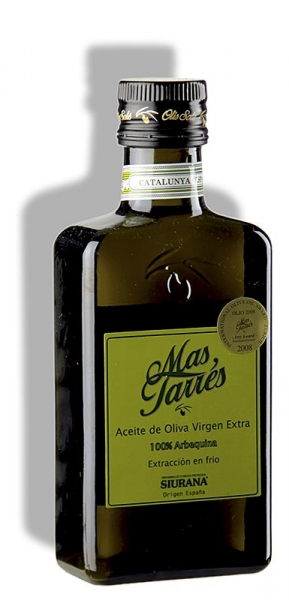 Oliva Verde "Mas Tarrés", Olivenöl Extra Virgen, Arbequina Oliven, DOP Siurana, 250 ml