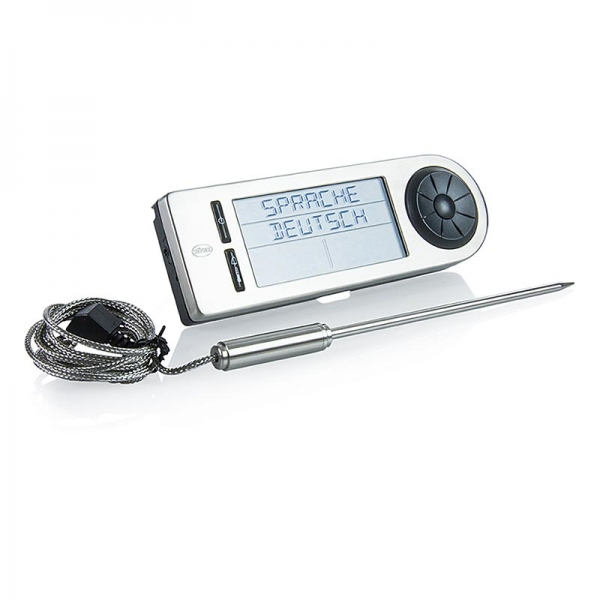 Digital Thermometer, mit Einstechfühler, Grill & Backofen, -20°C bis +250°C, 1 St