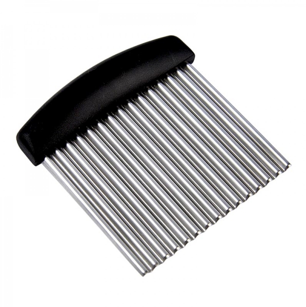 Wellenschneider, 9,5cm lang, 9,5cm breit, Edelstahl, 1 St