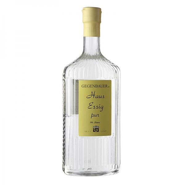 Haus-Essig, pur, wasserklar, 5% Säure, 1 l