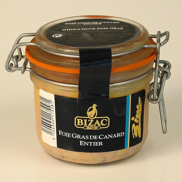 Entenleber - Entier, 100% Foie Gras, Rougié, 180g